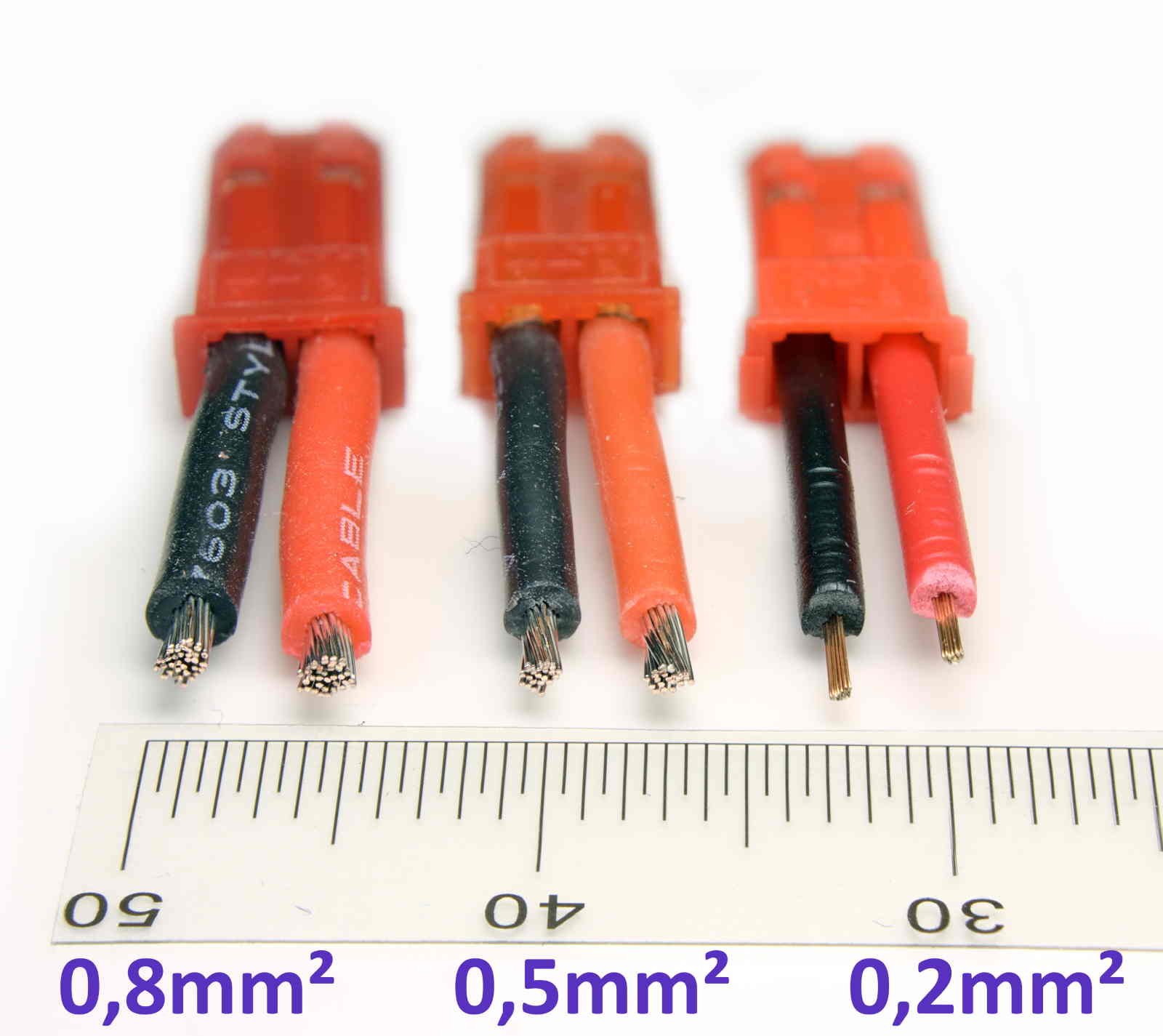 XH 2,54 mm 7-polig Kabel, Stecker / Buchse, L=20cm
