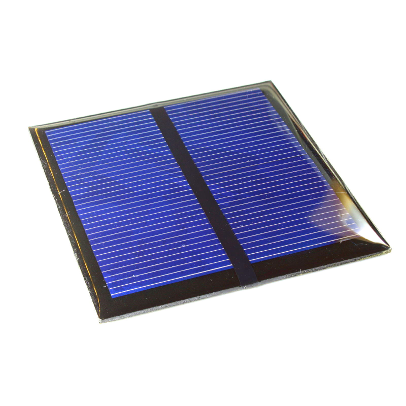 1V 500mA 0,5W 60x60mm Solarmodul Solarzelle Polykristallin vergossen