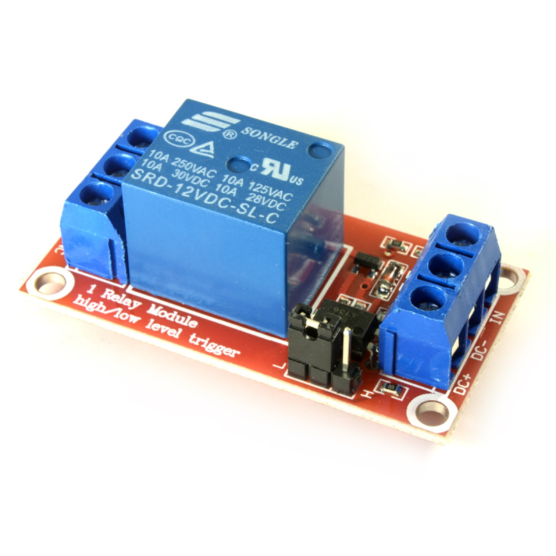 1-Kanal Relais Modul 12V ISO, Arduino kompatibel