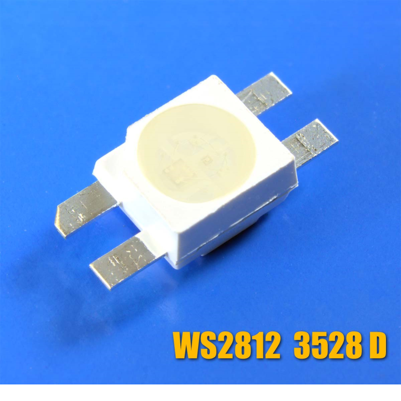 WS2812 3528 RGB LED diffus (10er Streifen)
