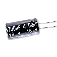 ELKO 4700µF  / 16V - 13x25 mm Elektrolyt Kondensator radial