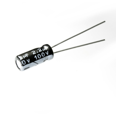ELKO 2,2µF (2,2uF) / 100V - 5x11 mm Elektrolyt Kondensator radial