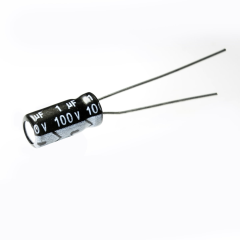 ELKO 1µF (1uF) / 100V - 5x11 mm Elektrolyt Kondensator radial