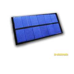 3V 270mA 0,8W 110x55mm Solarmodul Solarzelle vergossen