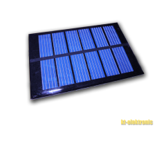 3V 200mA 0,6W 92x61mm Solarmodul Solarzelle vergossen