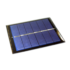 3V 160mA 0,48W 75x60mm Solarmodul Solarzelle vergossen