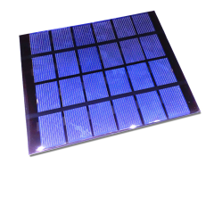 6V 330mA 2W 136x110mm Solarmodul vergossen