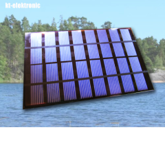 8V 250mA 2W 180x113mm Solarmodul Solarzelle Polykristallin vergossen