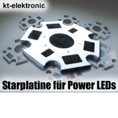 Stück 20 mm Starplatine weiß für Power LED Emitter