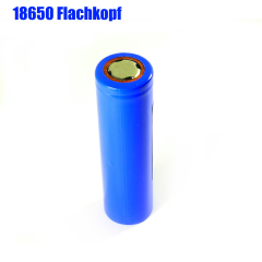18650 LiFePO4 Akku 3,2V 1500mAh Flachkopf
